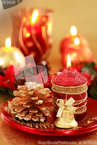 Image of Christmas lights