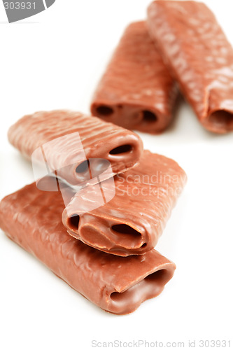 Image of Sweet chocolate rolls