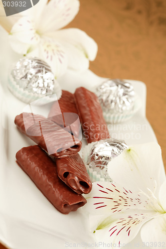 Image of Sweet chocolate rolls