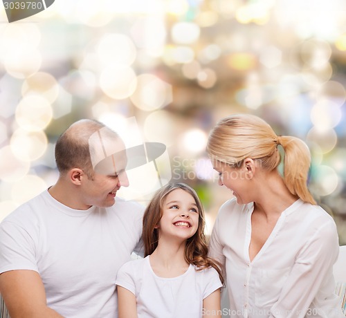 Image of happy family at home
