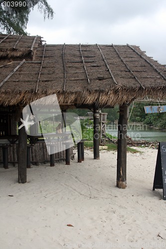 Image of beach bar vertical