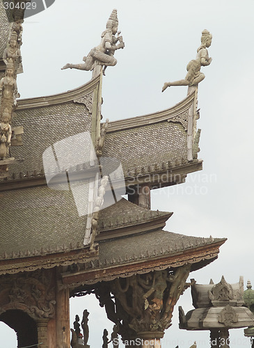 Image of Asian temple in Thailand