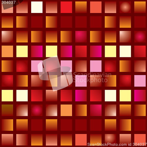 Image of red hot tile