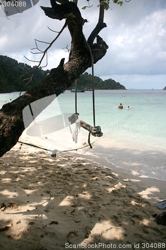 Image of exotic beach