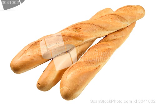 Image of Three French baguette