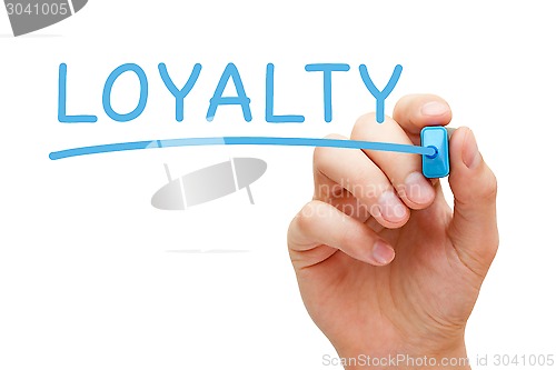 Image of Loyalty Blue Marker