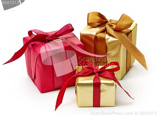 Image of various gift boxes