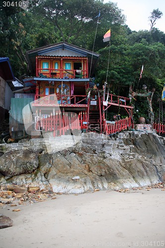 Image of hippy resort
