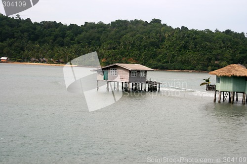 Image of floating house