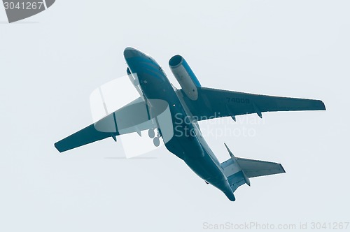 Image of Flying AN-74 of Utair company