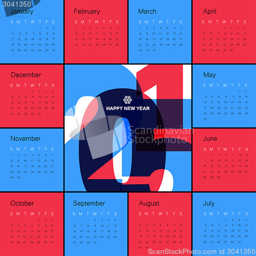 Image of New Year Calendar 2015