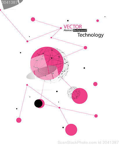 Image of Global communications concept. Vector