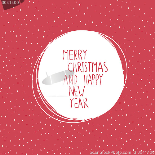 Image of Merry Christmas Greeting Card