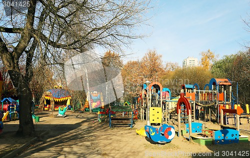 Image of childrens playground