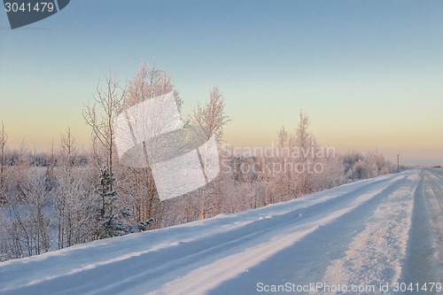 Image of winter Landscape.