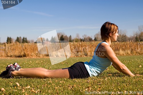 Image of abs stretch