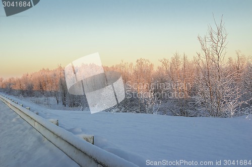 Image of winter Landscape.