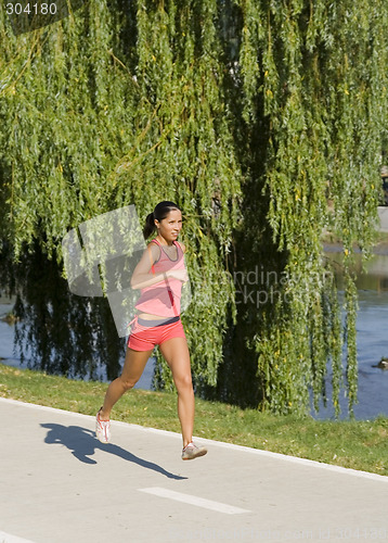 Image of Running girl