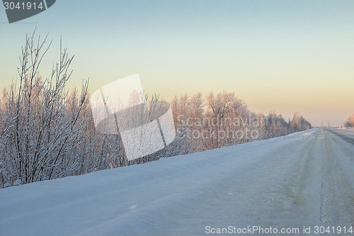 Image of winter Landscape.