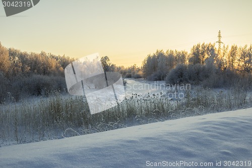 Image of winter Landscape.