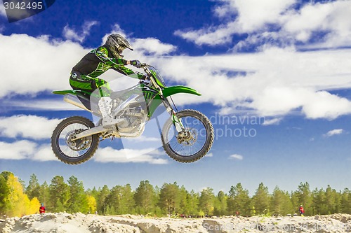 Image of         motocross