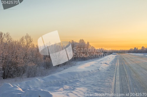 Image of winter Landscape.