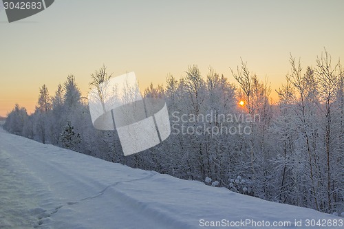 Image of winter Landscape.