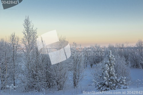 Image of winter Landscape.