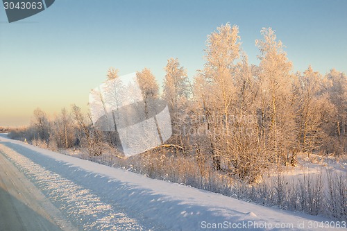 Image of winter Landscape.