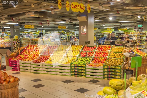 Image of At the supermarket.