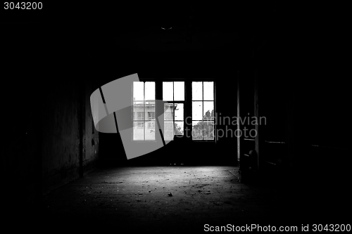 Image of Dark and abandoned place