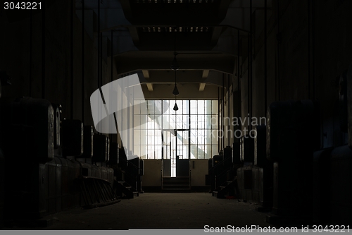 Image of Dark and abandoned place