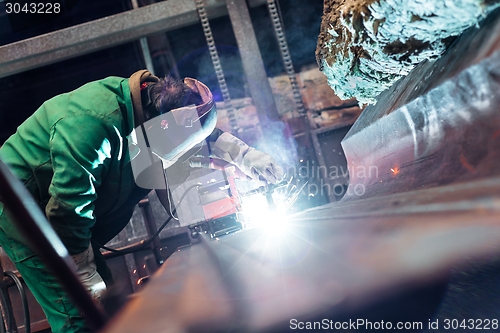 Image of Electricity distribution hall in metal industry