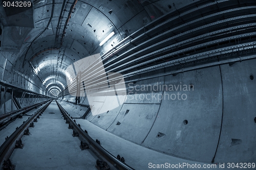 Image of Underground tunnel for the subway