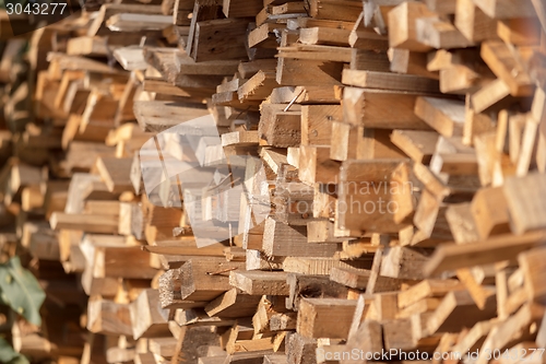 Image of Firewood texture closeup