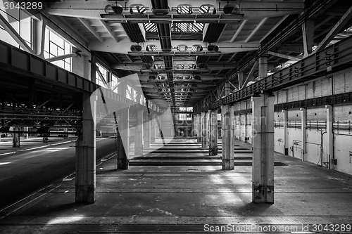 Image of Large industrial hall of a repair station