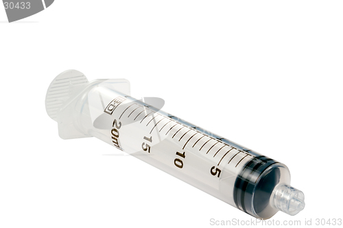 Image of Isolated syringe