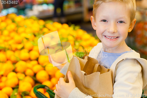 Image of kid shopping