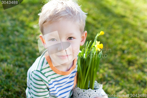 Image of kid at spring