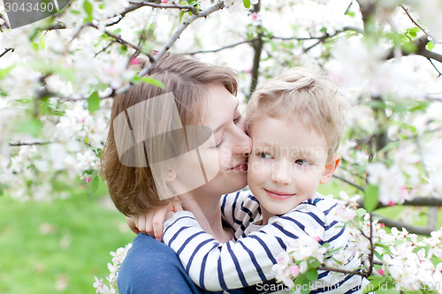 Image of loving family