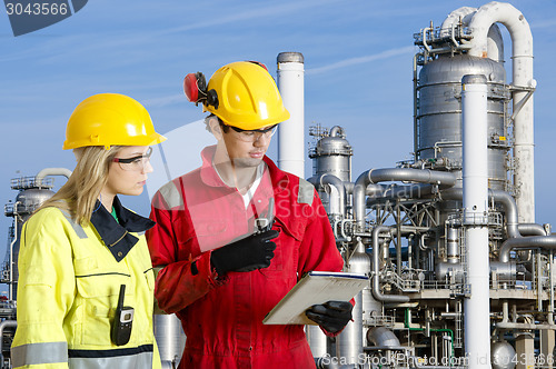 Image of Petrochemical safety officers