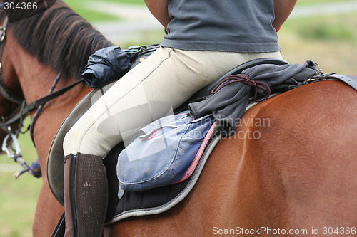 Image of Woman on horse