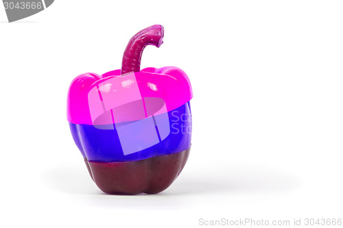 Image of Neon colored pepper