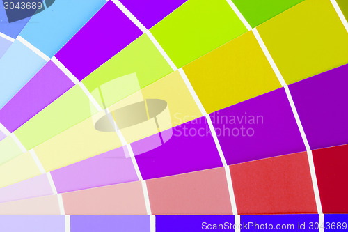 Image of Vector colour card