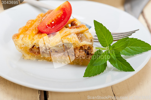 Image of home made beef pie