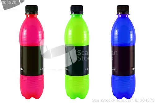 Image of soda bottles