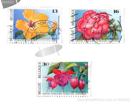 Image of Collectible postage stamps