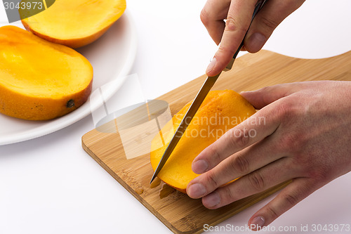 Image of Subdivide The Three Mango Slices