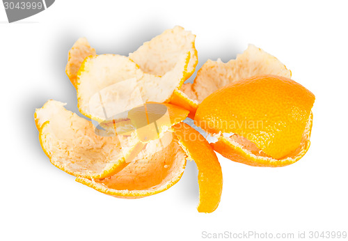 Image of Pile Of Tangerine Peel