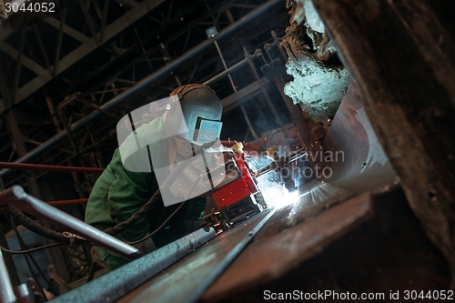 Image of Electricity distribution hall in metal industry